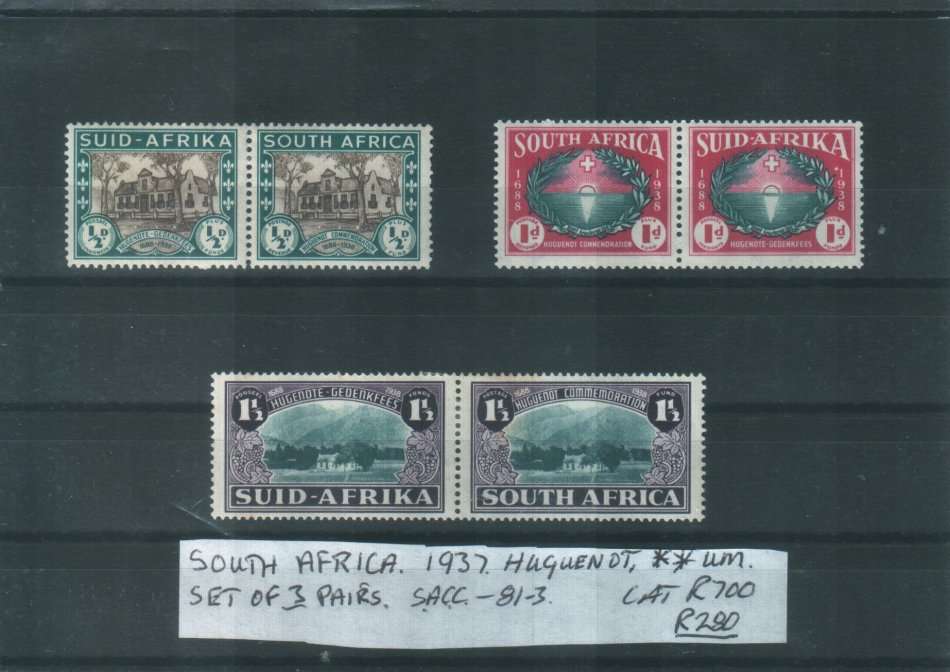 SA : 1937 : HUGUENOT : MM : SACC 81 - 3 : CAT R700