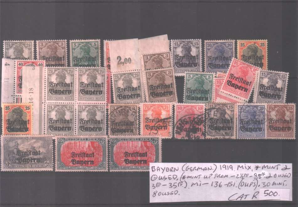 BAYERN : 1919 : MIX : CAT R500