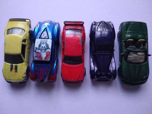 Lot of 10 Toy Cars (well used) - scale 1:64