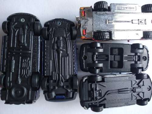 Lot of 10 Toy Cars (well used) - scale 1:64