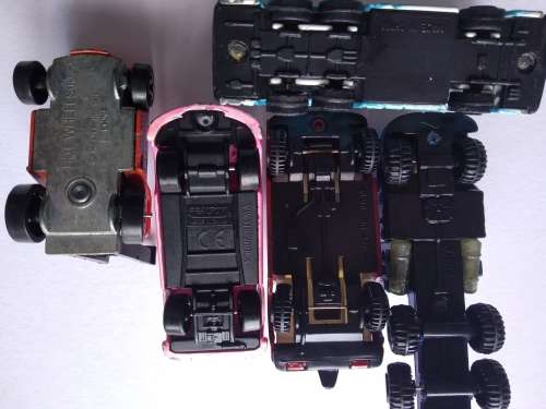 Lot of 10 Toy Cars (well used) - scale 1:64