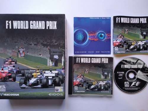 Vintage PC Game - F1 World Grand Prix (Big Box)