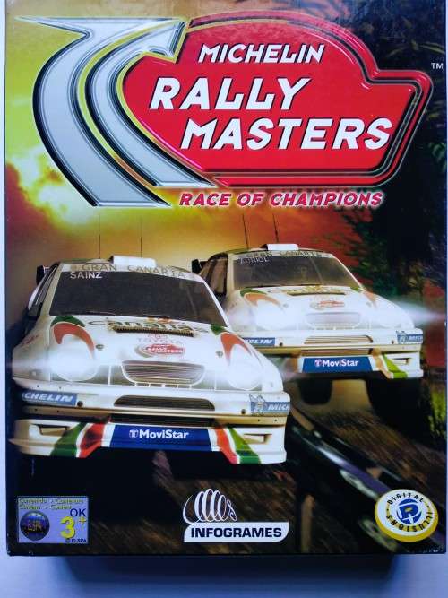 Vintage PC Game - Michelin Rally Masters - Race of Champions (Big Box)