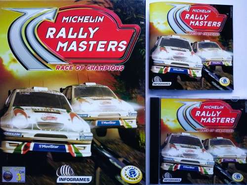 Vintage PC Game - Michelin Rally Masters - Race of Champions (Big Box)