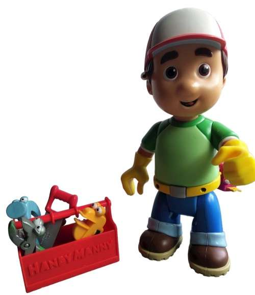 Disney Handy Manny - Lets Get to Work - Talking 10-inch Action Figure (English and Spanish) 2007