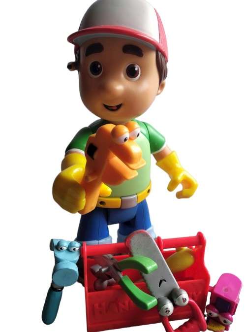 Disney Handy Manny - Lets Get to Work - Talking 10-inch Action Figure (English and Spanish) 2007