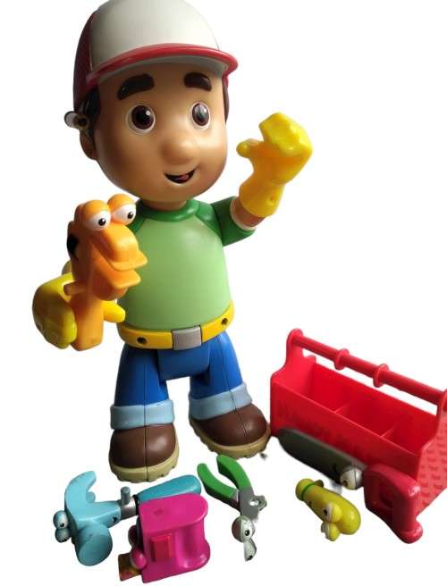 Disney Handy Manny - Lets Get to Work - Talking 10-inch Action Figure (English and Spanish) 2007