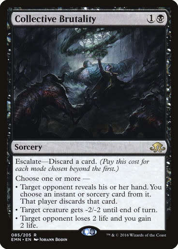 Magic: The Gathering 2016 - Collective Brutality - Rare - Eldritch Moon