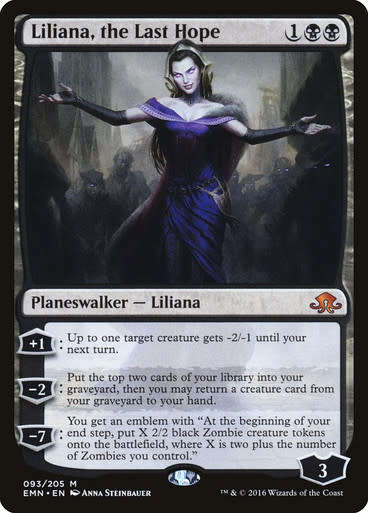 Magic: The Gathering 2016 - Liliana, the Last Hope - Mythic Rare - Eldritch Moon