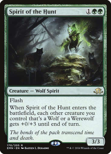 Magic: The Gathering 2016 - Spirit of the Hunt - Rare - Eldritch Moon