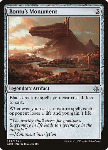 Magic: The Gathering 2017 - Bontu`s Monument - Uncommon - Amonkhet