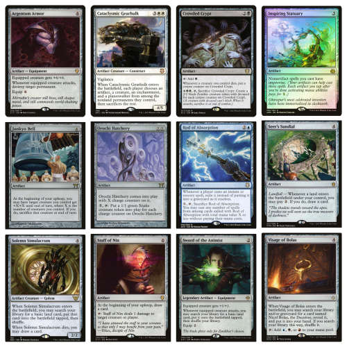 Magic The Gathering - 72-card Instant Collection (includes 12 Rares) - ARTIFACT COLLECTION 6