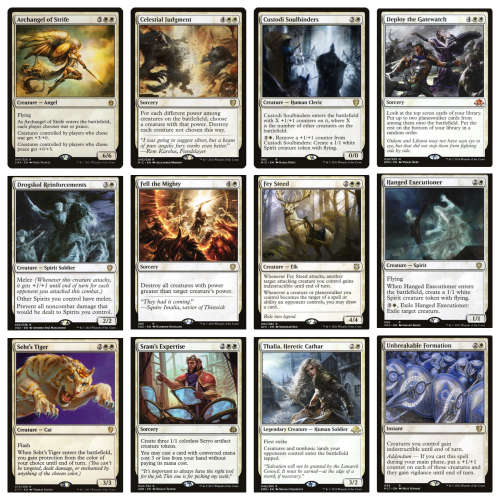 Magic The Gathering - 72-card Instant Collection (includes 12 Rares) - WHITE COLLECTION 9