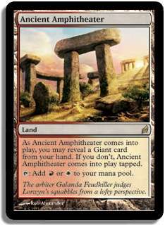 MAGIC THE GATHERING - Ancient Amphitheater and Bonus Rares
