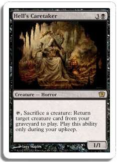 MAGIC THE GATHERING - Hell's Caretaker and Bonus Rares