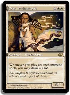 MAGIC THE GATHERING - Mesa Enchantress and Bonus Rares