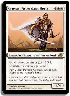MAGIC THE GATHERING - Crovax, Ascendant Hero and Bonus Rares