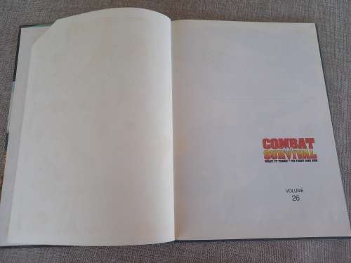 Combat And Survival What It Takes To Fight And Win - Volume 26