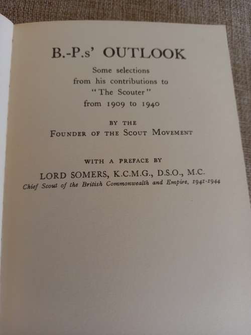 B.-P.`s Outlook (Baden-Powell)
