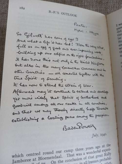 B.-P.`s Outlook (Baden-Powell)