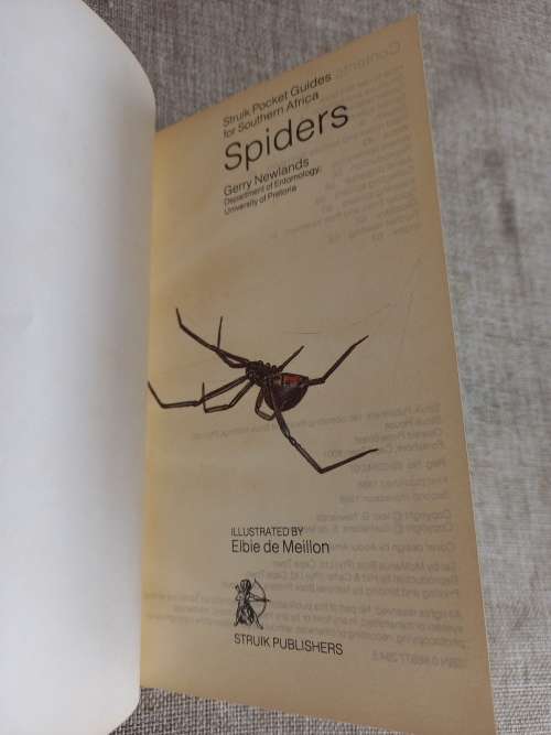 Struik Pocket Guides for South African Spiders