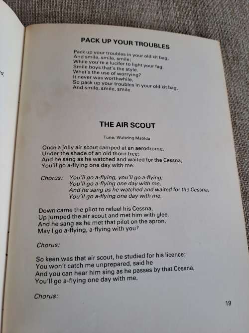 90 Songs for Scouts - South African Contingent Song Book