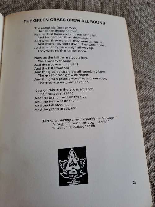 90 Songs for Scouts - South African Contingent Song Book