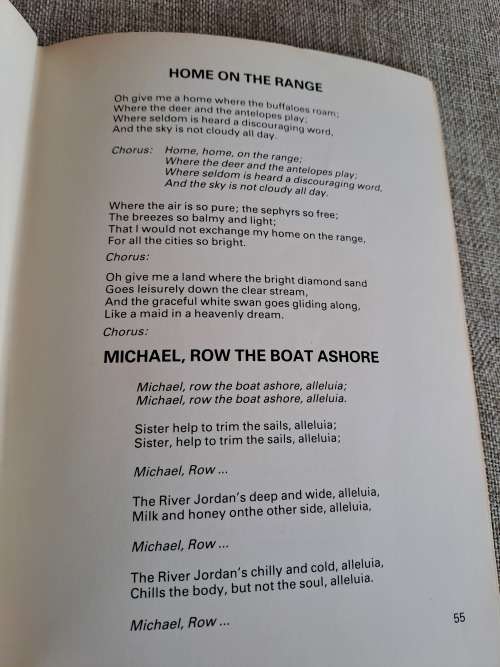 90 Songs for Scouts - South African Contingent Song Book