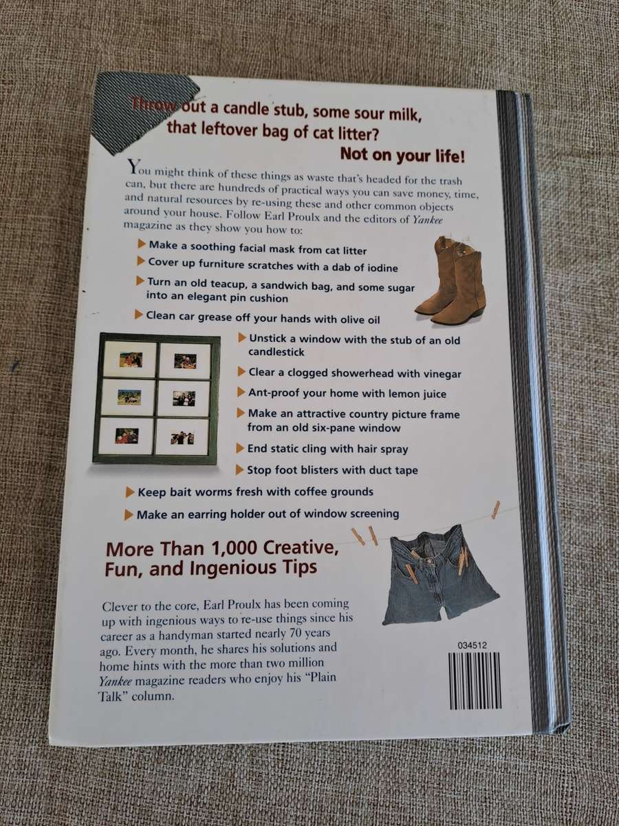 Vinegar, Duct Tape, Milk Jugs & More 1001 Ingenious Ways to use common household items