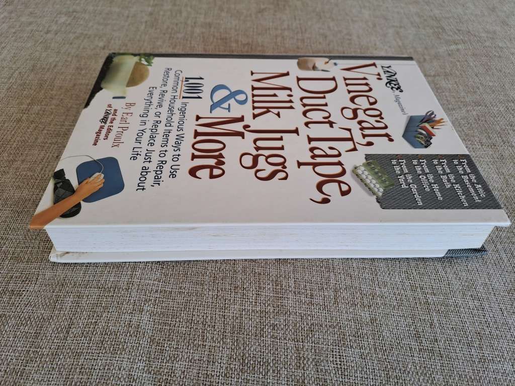 Vinegar, Duct Tape, Milk Jugs & More 1001 Ingenious Ways to use common household items