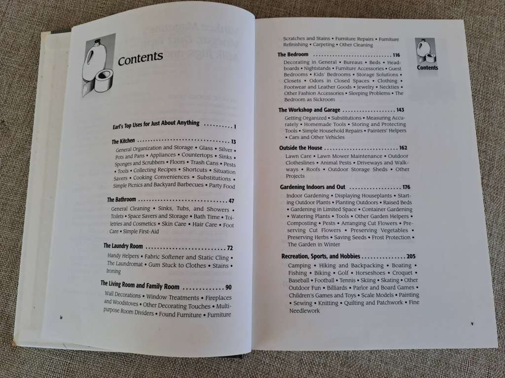 Vinegar, Duct Tape, Milk Jugs & More 1001 Ingenious Ways to use common household items