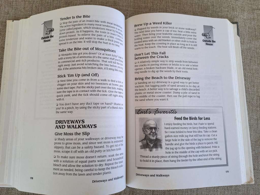 Vinegar, Duct Tape, Milk Jugs & More 1001 Ingenious Ways to use common household items