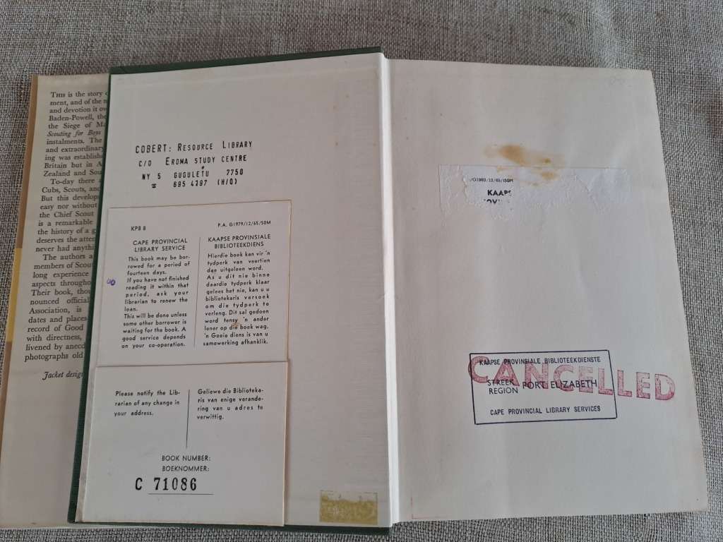 B. -P.`s Scouts - An Official History