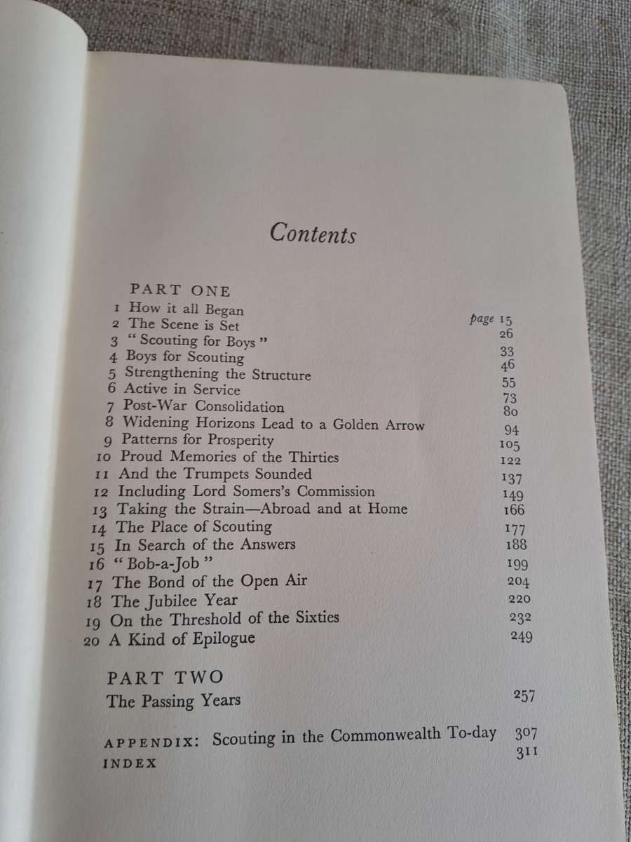 B. -P.`s Scouts - An Official History