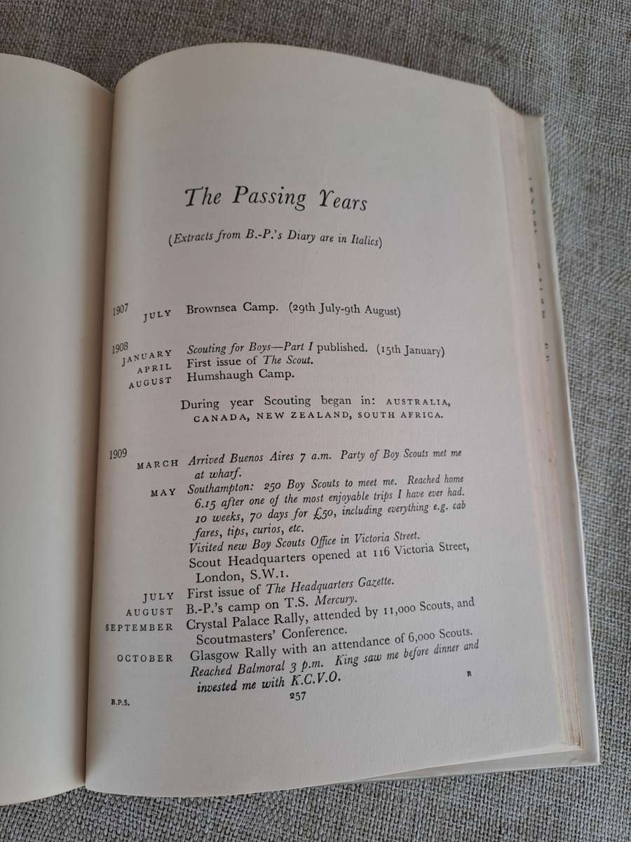 B. -P.`s Scouts - An Official History