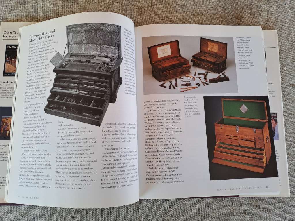 The Toolbox Book: A Craftsman's Guide to Tool Chests, Cabinets and Storage Systems - Jim Tolpin