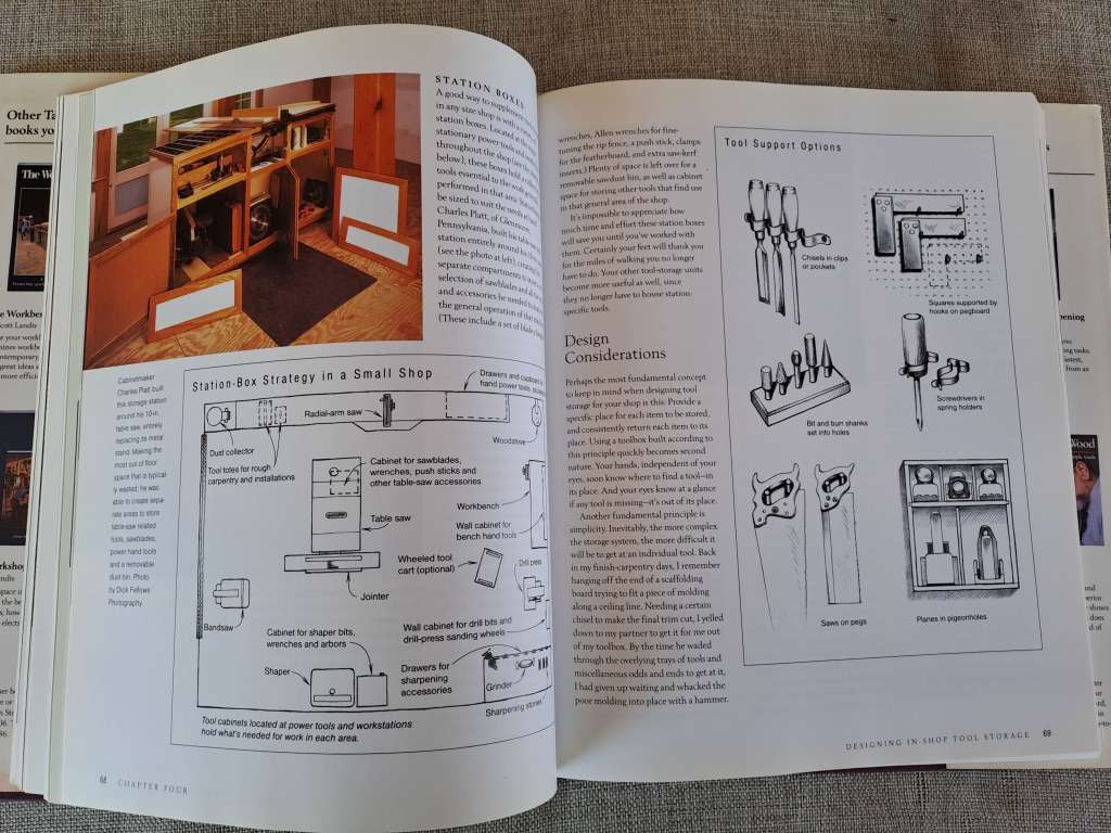 The Toolbox Book: A Craftsman's Guide to Tool Chests, Cabinets and Storage Systems - Jim Tolpin