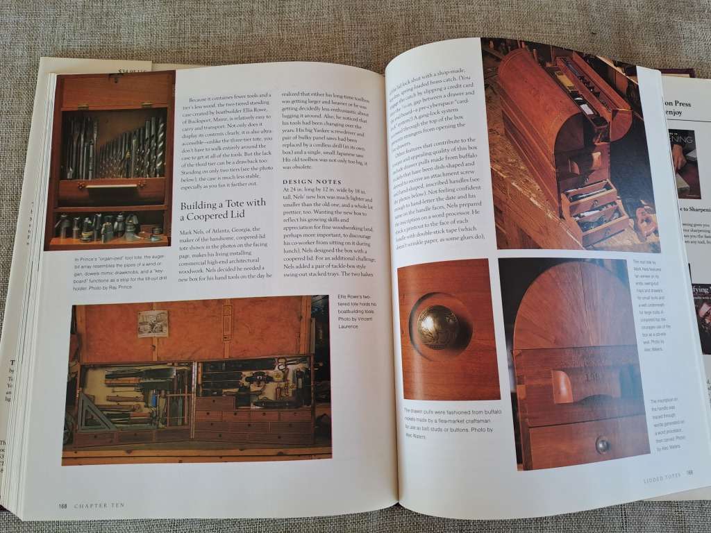 The Toolbox Book: A Craftsman's Guide to Tool Chests, Cabinets and Storage Systems - Jim Tolpin