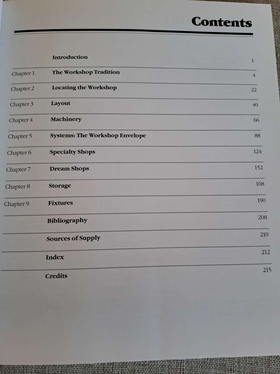 The Workshop Book: A Craftman's Guide to Making the Most of Any Work Space - Scott Landis