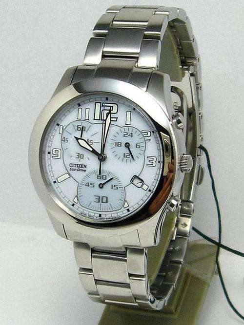 *R3,750.00*  NEW! CITIZEN ECO-DRIVE LADIES CHRONOGRAPH WATER RESISTANT