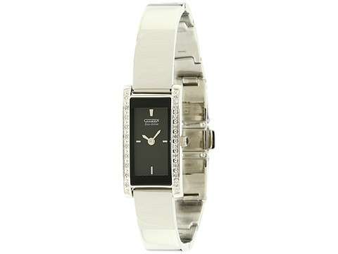 CITIZEN SILHOUETTE DIAMOND SLIM LADIES BANGLE ECO-DRIVE