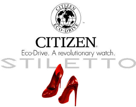 CITIZEN STILETTO TWO-TONE ECO-DRIVE WATCH