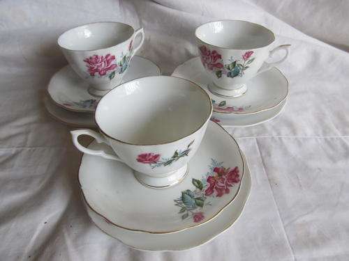 ROSE PATTERN TRIOS X3