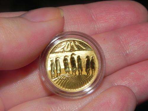 2011 SA Gold Natura Meerkat Tenth Ounce - NO CERTIFICATE