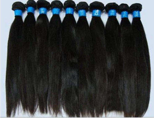 2 PACKS FOR THE PRICE OF1!100% Brazilian weave 18" long guaranteed quality straight #1B