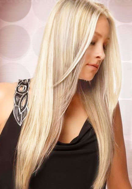 clip in hair extensions 22" 100% Brazilian Human Hair 5 layer one piece