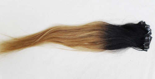 tape hair extensions- ombre colour- 20pc pack