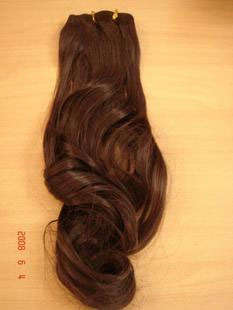 synthetic high tempreture hair extension clip 60cm - Full head- french wave