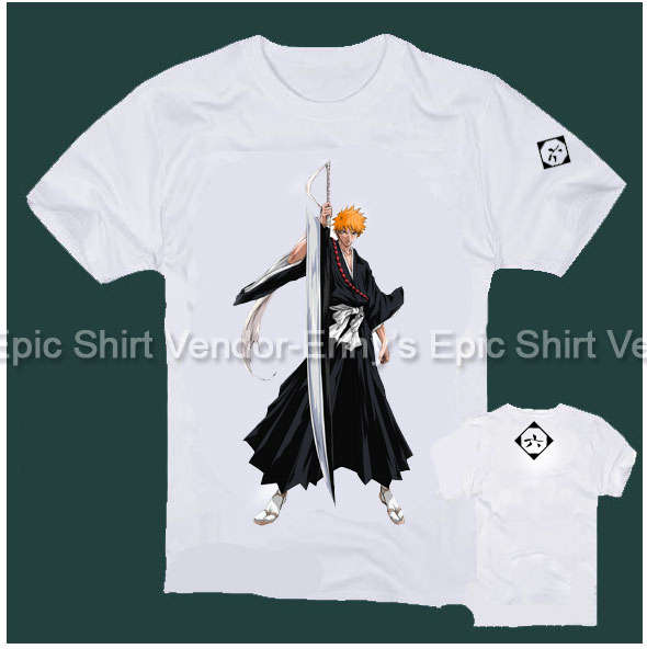 Anime <Bleach> cotton T shirts!--Imported from Japan