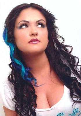 funlky remy human hair extension  hightlights clip in x2pc  - 20" long